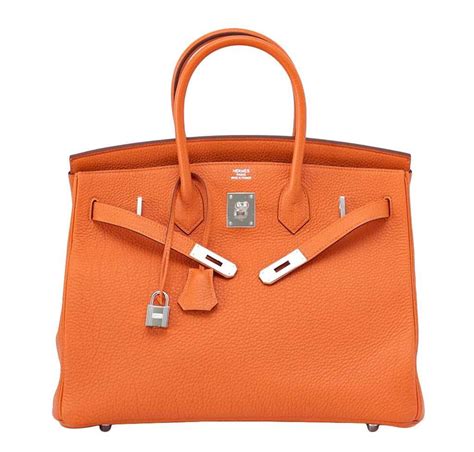 birkin orange hermes|hermes birkin 35 togo leather.